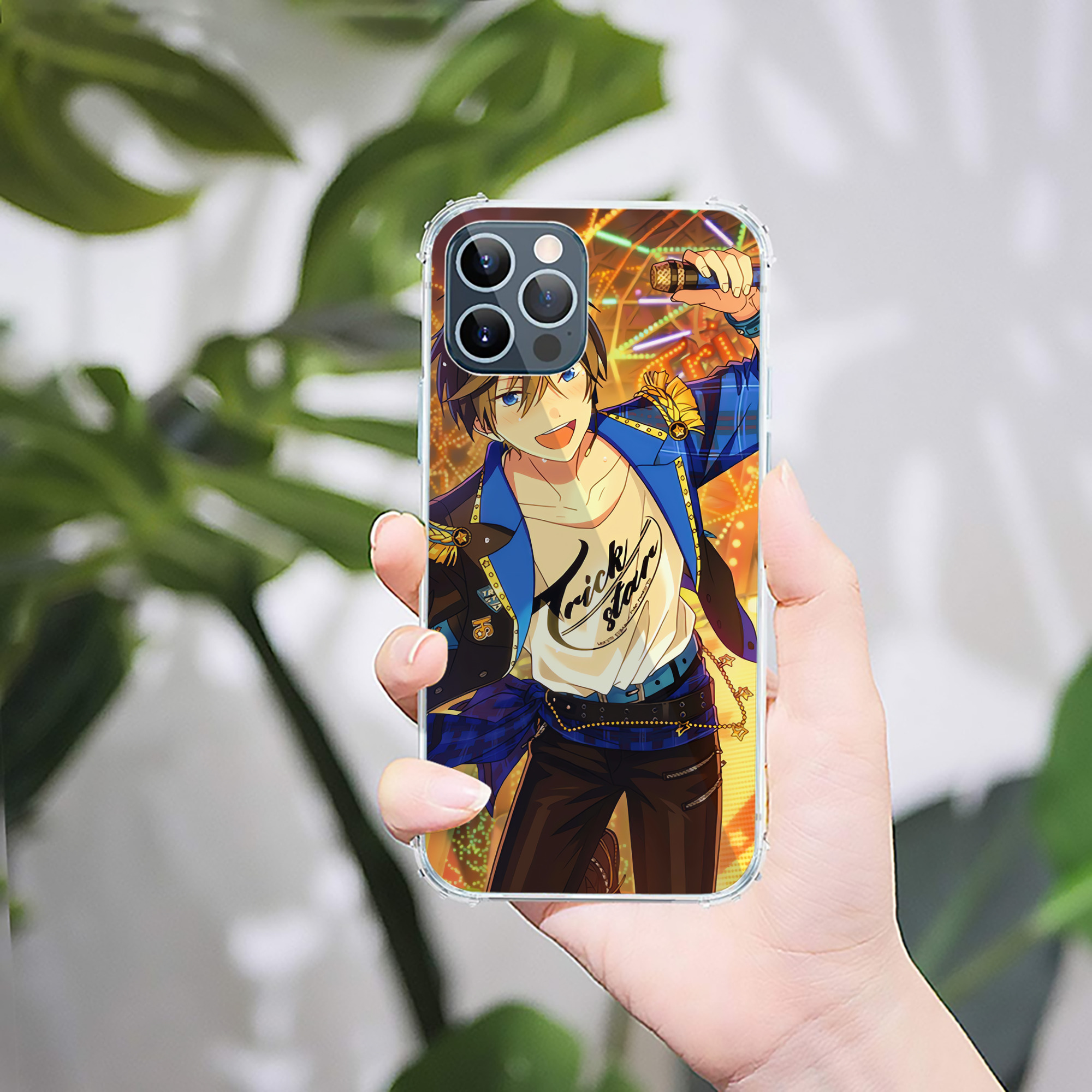 （画像用） あんさんぶるスターズ! Ensemble Stars 【iPhone 12シリーズ対応】透明スマホケース（クリアソフトケース）